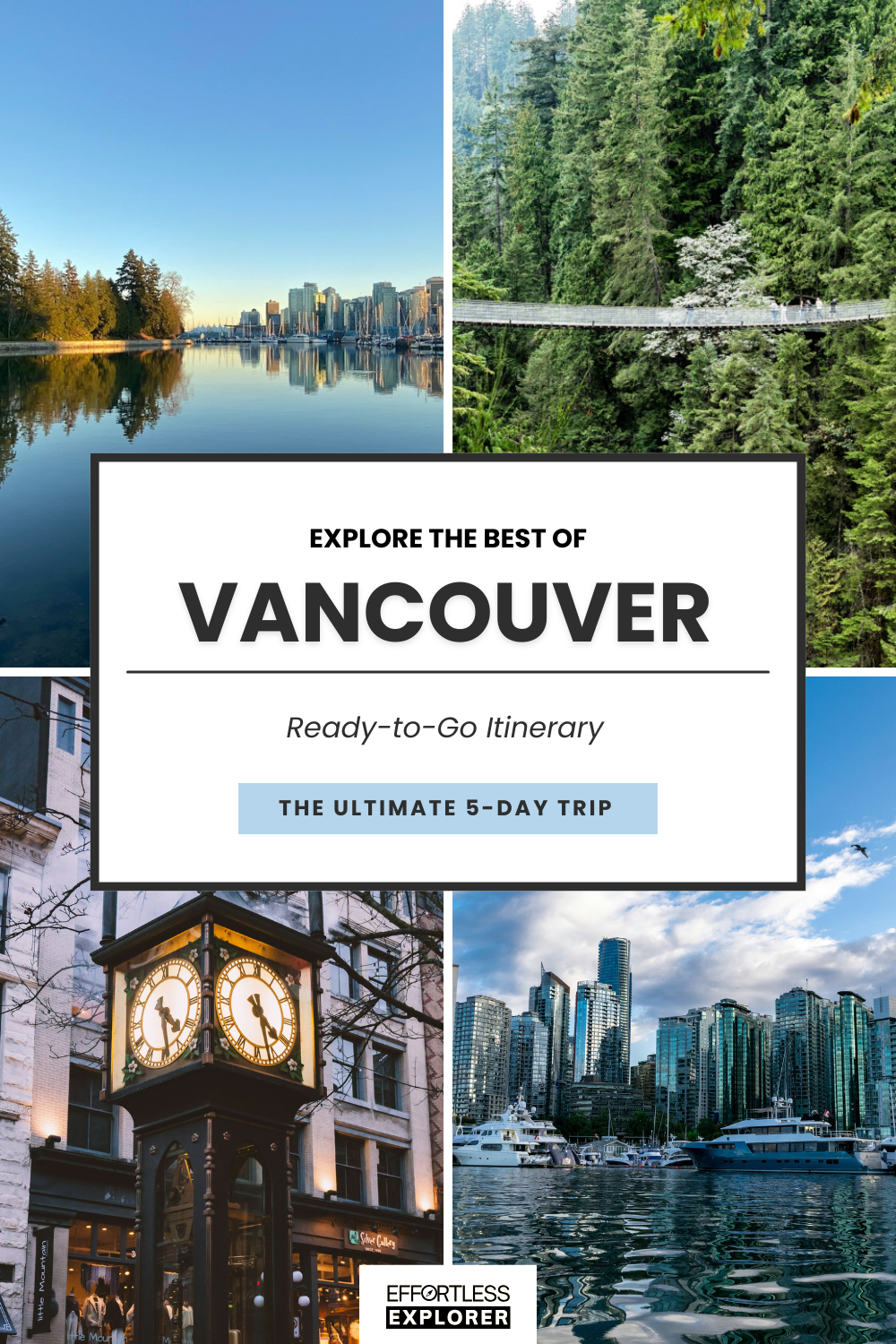 Vancouver 5-Day Itinerary
